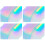 100 Sheets A4 Holographic Water Transfer Diy Decals 3