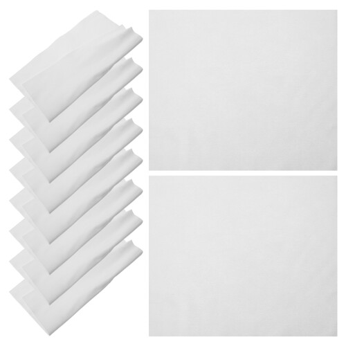 60 Sheets Nail Dust Collector Filters Replacement Non-Woven Fabric 1