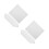 60 Sheets Nail Dust Collector Filters Replacement Non-Woven Fabric 10