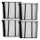 3Pcs Breathable Grey Mesh Fly Boots Leg 3