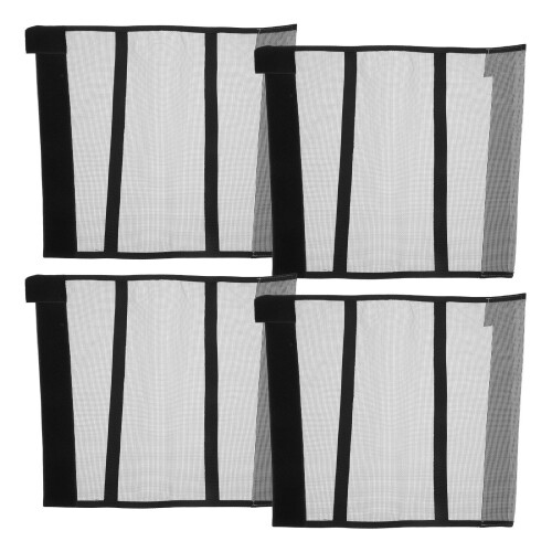 3Pcs Breathable Grey Mesh Fly Boots Leg 2