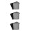 3Pcs Breathable Grey Mesh Fly Boots Leg 10