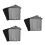 3Pcs Breathable Grey Mesh Fly Boots Leg 4