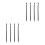 8 Pcs Replacement Flexible Rubber Nozzle For Powder Fire Extinguisher 8
