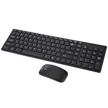 2Pcs 2.4G Wireless Keyboard And Mouse Set Ultra Thin For Home Office