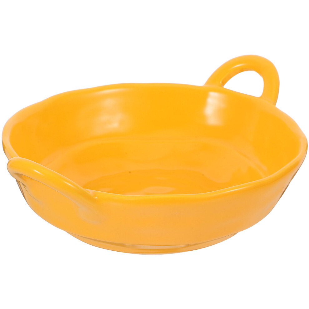 3 Pcs Multifunctional Ceramic Salad Bowl For Home Use Yellow-image-OPC-PKYC9XY-NEW
