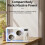 Difuzor Bluetooth transparent portabil 5