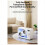 Difuzor Bluetooth transparent portabil 4