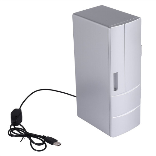 Ψυγείο Mini Usb Ψυγειοκαταψύκτης Δοχεία Πίνετε Μπύρα Ψύκτης Θερμαντήρας 2