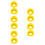 10 Pcs Plastic Emergency Stop Button Cover For Industrial Safety 6
