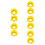 10 Pcs Plastic Emergency Stop Button Cover For Industrial Safety 10