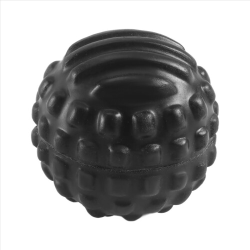 Μπάλα μασάζ για χαλάρωση μυών, γυμναστική, PU Foam Bump Fascia, μαύρη 2