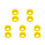 10 Pcs Plastic Emergency Stop Button Cover For Industrial Safety 9