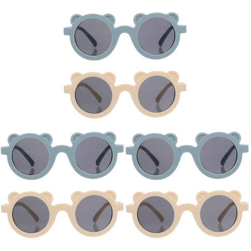 6 Pcs Kids Sunglasses Creative And Lovely Design 1