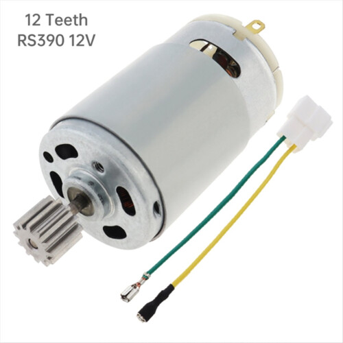 R390 Κινητήρας DC 12 Δοντιών 12V 12000RPM Παιδικός Κινητήρας Αυτοκινήτου με Παιχνίδια 1