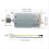 R390 Κινητήρας DC 12 Δοντιών 12V 12000RPM Παιδικός Κινητήρας Αυτοκινήτου με Παιχνίδια 5