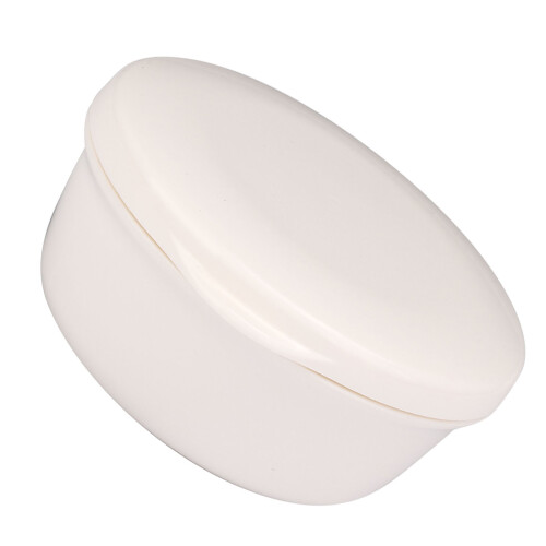 Compact Round Soap Box with Draining Plate for Travel 1