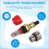 Replace the Flow Meter for Floor Heating Water Separator Accessories 7
