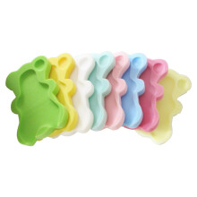 2Pcs Comfortable Baby Bath Sponge Mat Non-Slip Cushion (Mint Green)
