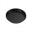 Rund pizzaform, tallerken, pizzapande, bageform, 15 cm, sort 2