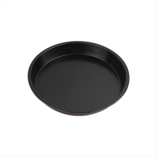 Rund pizzaform, tallerken, pizzapande, bageform, 15 cm, sort 1