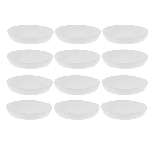36Pièces Plateaux Pour Pots De Plantes Blancs 1