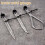 Spring Inside Outside Caliper Set 8-Inch Machinist Tools 3-Pack 5