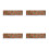 4Pcs Multi PVC Ukulele Learning Chord and Scale Guide for Players 10