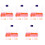 2250 Pcs Knitting Crochet Locking Rings Stitch Markers 3