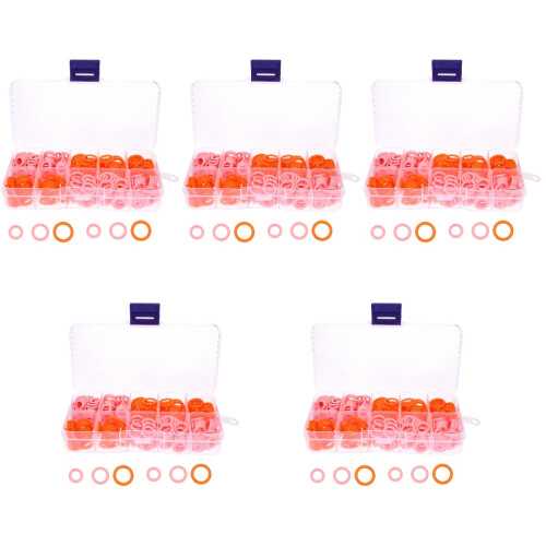 2250 Pcs Knitting Crochet Locking Rings Stitch Markers 2