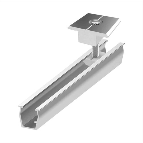 Solar Panel Mount Bracket Rails Clamp Fastening Module Mount, 30mm 2