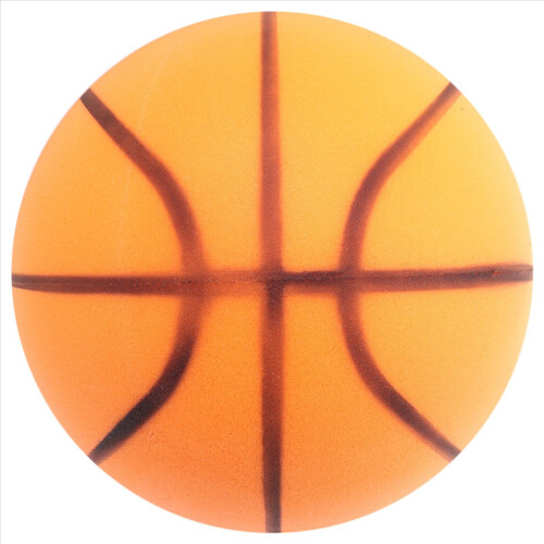 Stille basketbal dribbelen binnen, binnentraining schuimbal 1