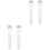 4Pcs Creative White Prop Microphone for Simulation and Stage Use 5