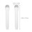 4Pcs Creative White Prop Microphone for Simulation and Stage Use 10