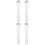 4Pcs Creative White Prop Microphone for Simulation and Stage Use 7