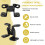 Tail Gate Hinge for Prado 120 150 Series GSJ15 7