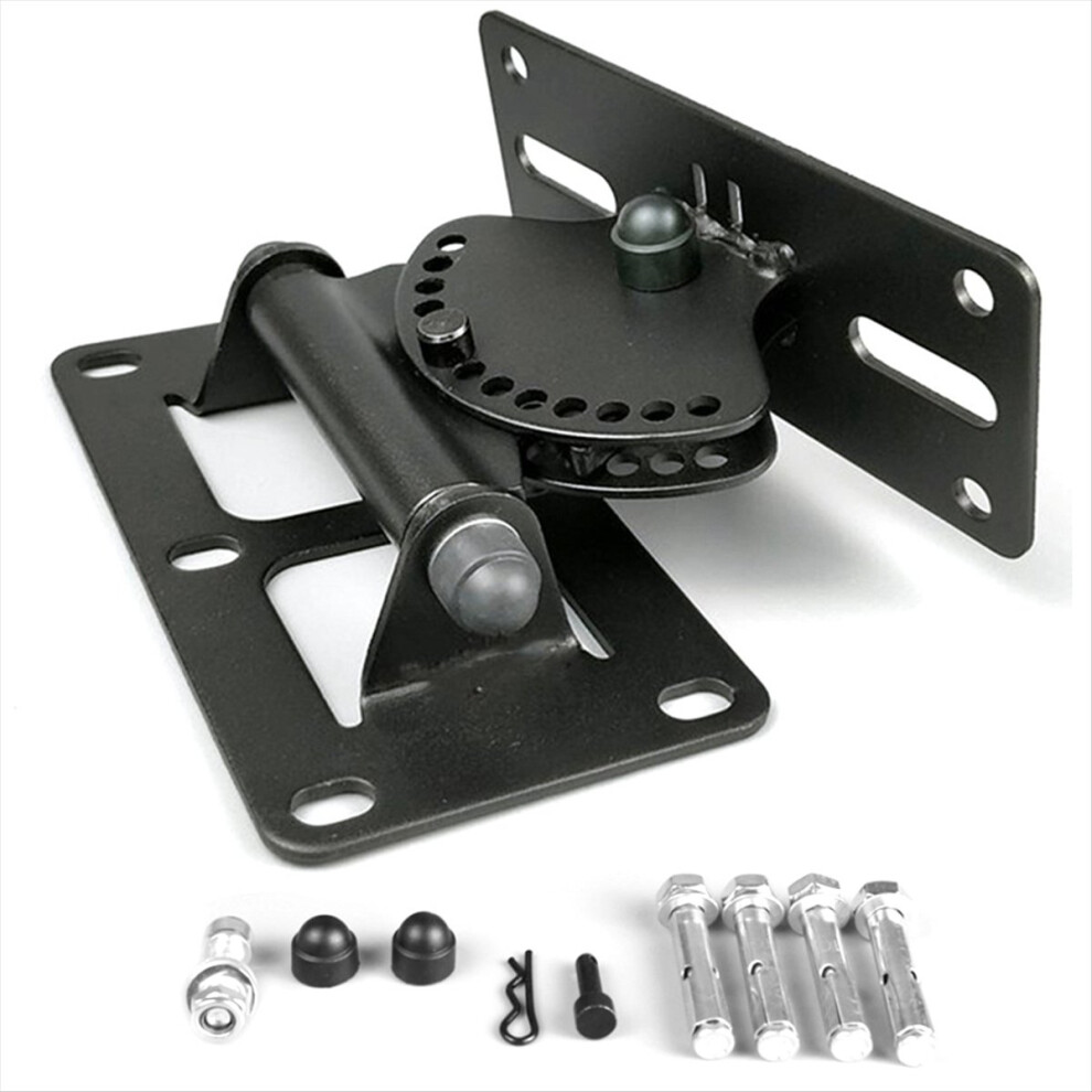 Surround Speaker Loudspeaker Wall Mounted Holder Tilt Rotate Black 4853719373745