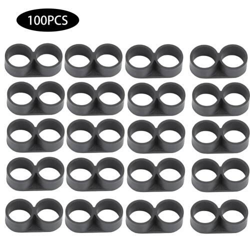 (20mm) 100Pcs 16mm Drip Irrigation Tube End Plug Fitting