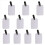 Sublimation Blank Tags Αποσκευών Λευκό Blank Travel Bag Bagage Tags 2