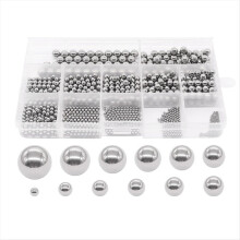 Bile de oțel 1-8 mm, kit asortat pentru rulmenți de bicicletă metrici