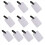 Sublimation Blank Tags Αποσκευών Λευκό Blank Travel Bag Bagage Tags 1