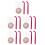 5 Sets Eyelash Stamp Lower Lash Stencil Women Eye Makeup Tool 10