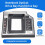 Universal 2. harddisk SSD-harddisk 9,5 mm til harddiskbeslag 4