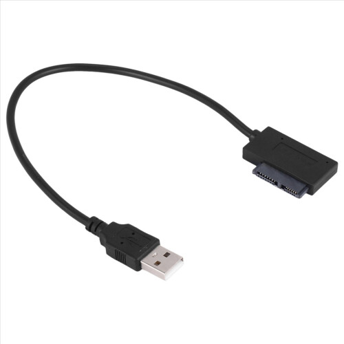USB-adapter PC 6+7P CD DVD ROM 13-pins enhetskabel för bärbar dator