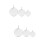 6 Pcs Training Targets Precision Hanging Shooting Supplies 9