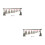 2 Sets Antique Single Layer Chimes Percussion Instrument Desktop Decor 10