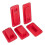 5 Packs Tool Holder Mount for Milwaukee M18 Tool, Red 3
