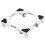 4 Feet Washing Machine Base Stand with 4 Wheels 3