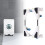 4 Feet Washing Machine Base Stand with 4 Wheels 5