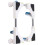 4 Feet Washing Machine Base Stand with 4 Wheels 4